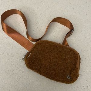 Lululemon Brown Teddy Belt Bag
